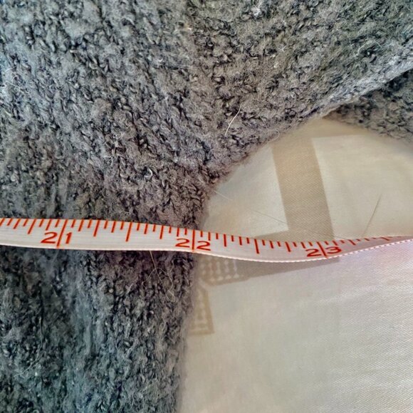 3 For $25 Worn Look Grey Cozy Slouchy Cardigan Sweater - Picture 5 of 6